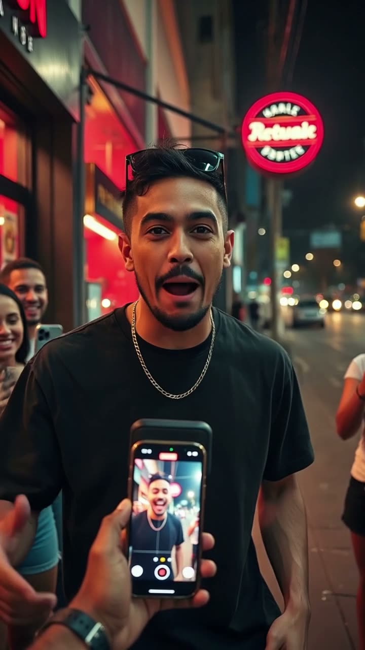 Trend do Bulin 47 com IA, a partir de uma foto: exemplo de vídeo com IA feito a partir de uma foto